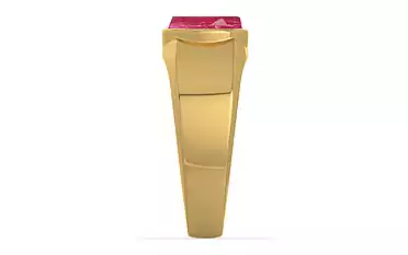 Gold Ruby Ring Fine Quality (R10)