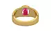 Gold Ruby Ring Fine Quality (R10)