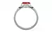 GoldCap Ruby Ring Fine Quality (R10)