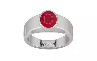 Sterling Silver Ruby Ring Limited Quality (R10)