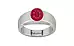 Sterling Silver Ruby Ring Limited Quality (R10)