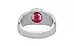 Sterling Silver Ruby Ring Limited Quality (R10)