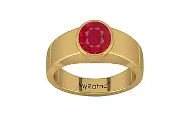 Gold Ruby Ring Limited Quality (R10)