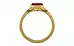 Gold Ruby Ring Limited Quality (R10)