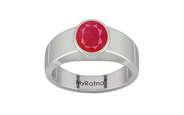 Sterling Silver Ruby Ring Prime Quality (R10)