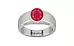 Sterling Silver Ruby Ring Prime Quality (R10)