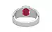 Sterling Silver Ruby Ring Prime Quality (R10)