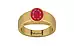 Gold Ruby Ring Prime Quality (R10)