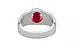 Sterling Silver Ruby Ring Rare Quality (R10)