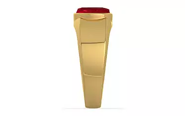Gold Ruby Ring Rare Quality (R10)