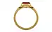 Gold Ruby Ring Rare Quality (R10)