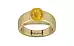 Ashtadhatu Thailand Yellow Sapphire Ring Fine Quality (R10)
