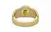 Ashtadhatu Thailand Yellow Sapphire Ring Fine Quality (R10)
