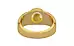 Gold Thailand Yellow Sapphire Ring Fine Quality (R10)