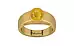 Gold Thailand Yellow Sapphire Ring Fine Quality (R10)