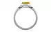 Sterling Silver Thailand Yellow Sapphire Ring Limited Quality (R10)