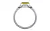 Sterling Silver Thailand Yellow Sapphire Ring Prime Quality (R10)