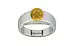 Sterling Silver Thailand Yellow Sapphire Ring Prime Quality (R10)