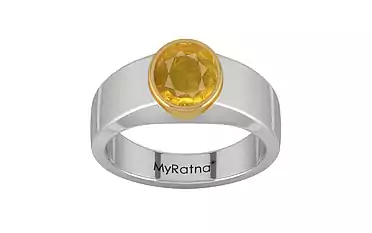 GoldCollet Thailand Yellow Sapphire Ring Prime Quality (R10)
