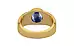 Gold Ceylon Blue Sapphire Ring Limited Quality (R10)
