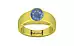 Panchdhatu Ceylon Blue Sapphire Ring Prime Quality (R10)