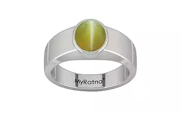 Sterling Silver Cat's Eye Ring Limited Quality (R10)