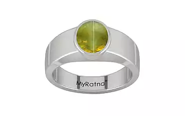 Sterling Silver Cat's Eye Ring Rare Quality (R10)