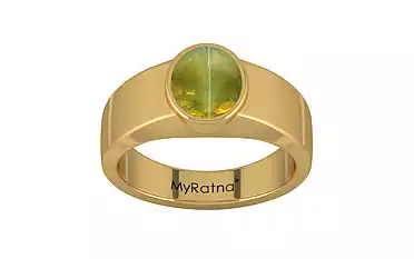 Gold Cat's Eye Ring Rare Quality (R10)