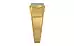 Gold Ceylon White Sapphire Ring Fine Quality (R10)