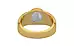 Gold Ceylon White Sapphire Ring Fine Quality (R10)