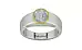 GoldCap Ceylon White Sapphire Ring Fine Quality (R10)