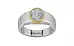 GoldCollet Ceylon White Sapphire Ring Fine Quality (R10)