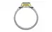 GoldCollet Ceylon White Sapphire Ring Fine Quality (R10)