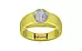 Panchdhatu Ceylon White Sapphire Ring Fine Quality (R10)