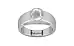 Sterling Silver Ceylon White Sapphire Ring Limited Quality (R10)
