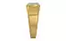 Gold Ceylon White Sapphire Ring Limited Quality (R10)