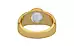 Gold Ceylon White Sapphire Ring Limited Quality (R10)