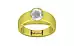 Panchdhatu Ceylon White Sapphire Ring Limited Quality (R10)
