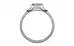 Sterling Silver Ceylon White Sapphire Ring Prime Quality (R10)