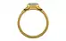 Gold Ceylon White Sapphire Ring Prime Quality (R10)