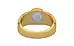 Gold Ceylon White Sapphire Ring Prime Quality (R10)