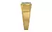 Gold Ceylon White Sapphire Ring Prime Quality (R10)