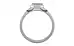 Sterling Silver Ceylon White Sapphire Ring Rare Quality (R10)