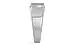 Sterling Silver Ceylon White Sapphire Ring Rare Quality (R10)