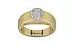 Ashtadhatu Ceylon White Sapphire Ring Rare Quality (R10)