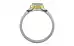 GoldCollet Ceylon White Sapphire Ring Rare Quality (R10)