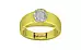 Panchdhatu Ceylon White Sapphire Ring Rare Quality (R10)
