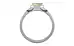 Sterling Silver Ceylon Yellow Sapphire Ring Fine Quality (R10)