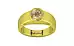 Panchdhatu Ceylon Yellow Sapphire Ring Fine Quality (R10)