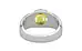 Sterling Silver Ceylon Yellow Sapphire Ring Limited Quality (R10)